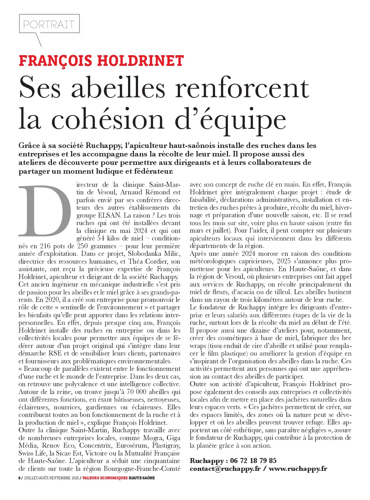 article abeilles<br />
